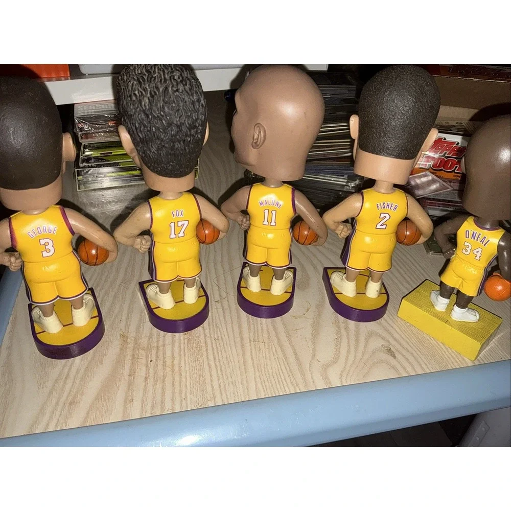 Lakers Bobble Heads‎ Lot Of 5